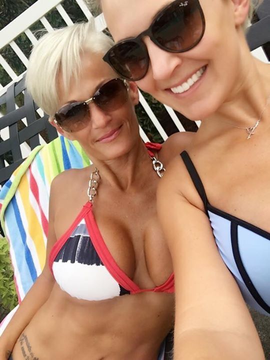 Mom and daughter