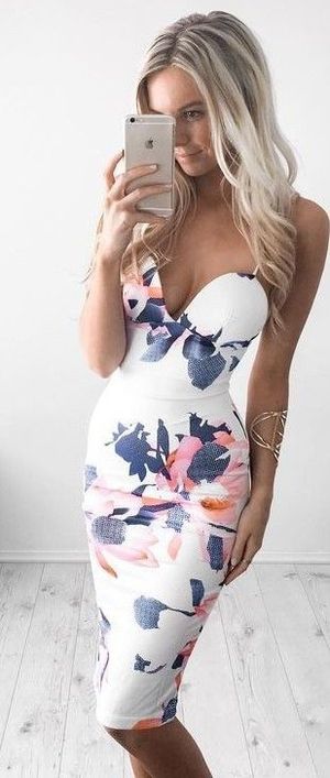 Good teen in good dress