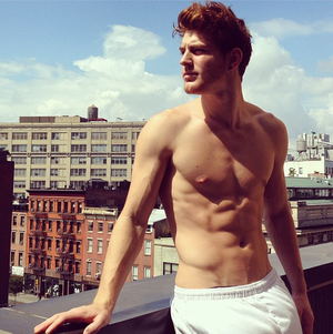 Half naked on balcony in afternoon sun, what could be better?