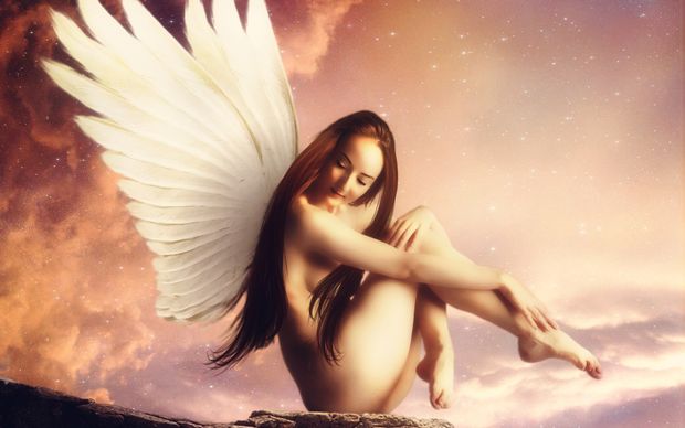 angel posing