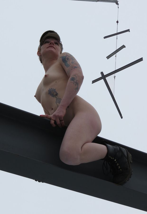 Steel worker pinup by carvenaked