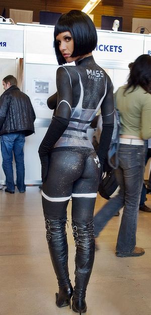 sexy cosplay mass effect