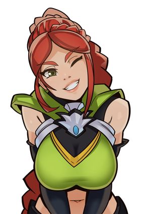 Paladins, Cassie by SplashBrush