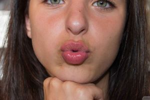 a beautiful mouth to kiss