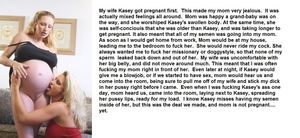 My wife Kasey got pregnant first...