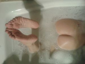 A nice hot bubble bath.