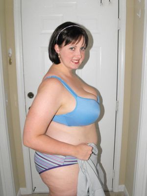 Non-nude chubby milf