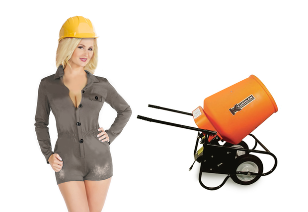 Kushlan Electric Portable Concrete Mixer