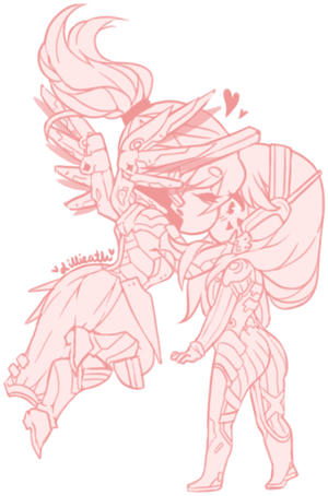 omg you should make like a kawaii or chibi version of mercy and...