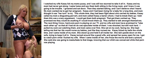 I watched my wife Kasey...