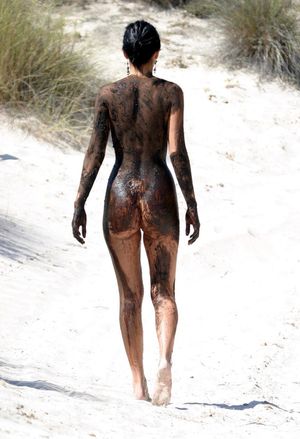 amateur nudism on the beach