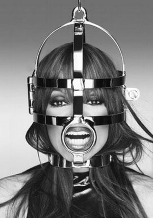 bondage headgear collar