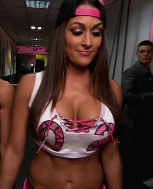 Nikki Bella -11/83 -5'6''- 39-27-38''-36C-Bra -131lbs -8-Shoe. Hot Wrestling Babe, Toned Cunnilingus! -Yum! Yum!