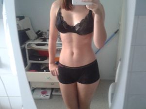 A selfie from a teen