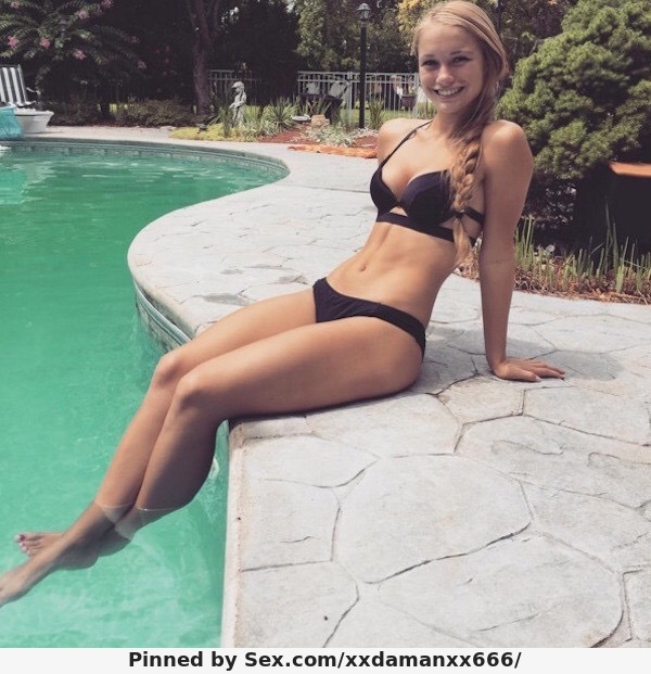 By the pool