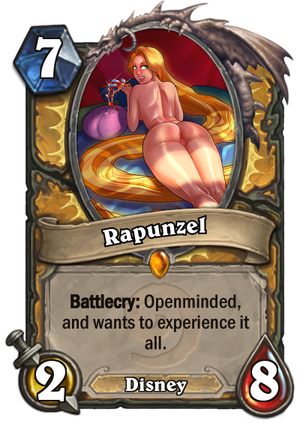 sex game card Rapunzel