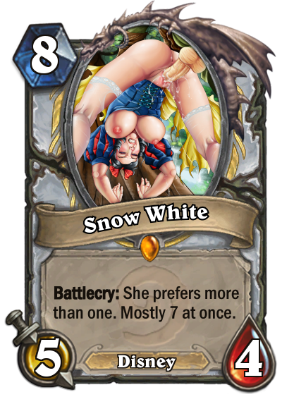 sex game card Snow White