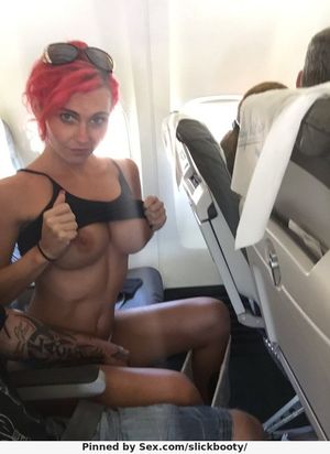 flash on the airplane