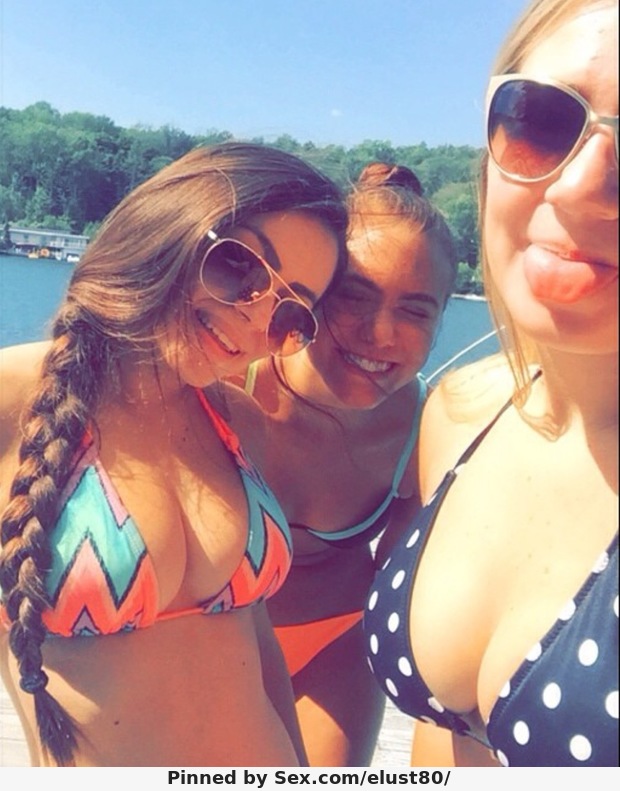 selfie trio