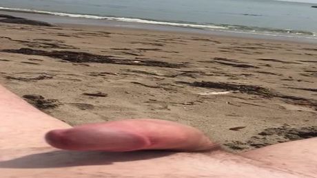 Fun at the nude beach