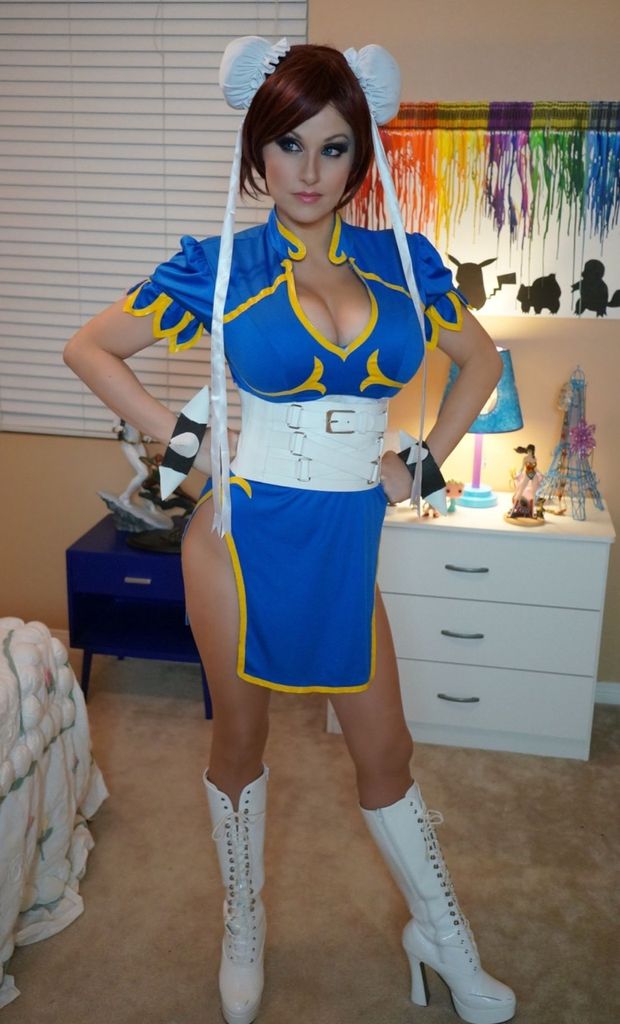 Video Game Fighter Cosplay