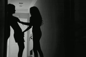 Lesbians in the corridoor 1