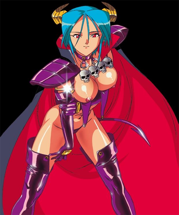 Busty succubus babe sizing up whether she wants to fuck somebody’s soul out with hentai sex.