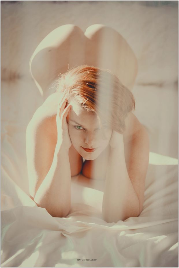 Redhead ass up