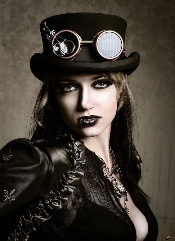 black lipstick