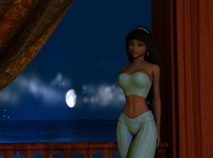 Princess Jasmine by Zafo