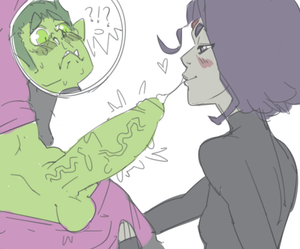 Raven x Beastboy