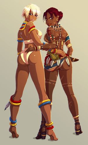 Elena & Sheva portrait.