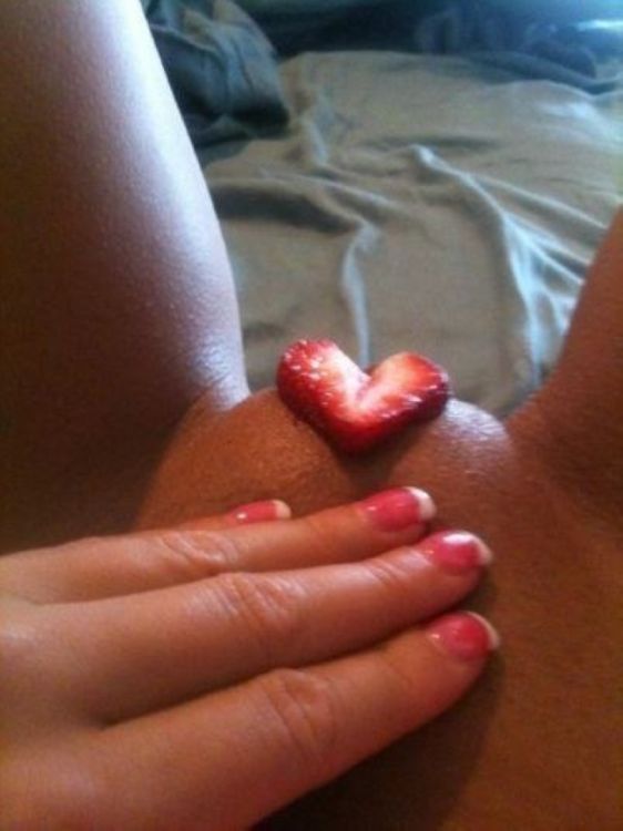 Strawberry heart