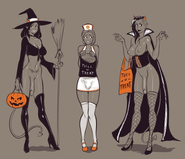 Trick or Treat Futas