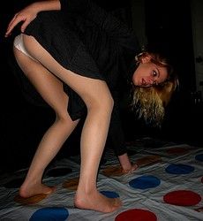 Upskirt panties