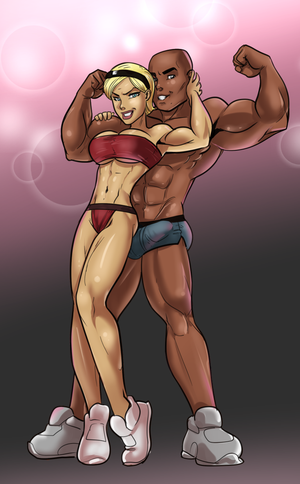 Interracial art #219