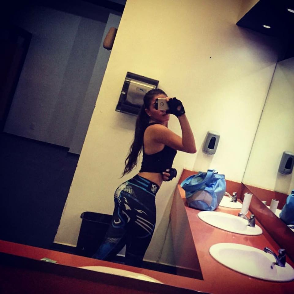 Gym selfie