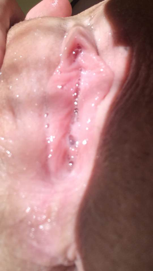 Sloppy amateur pussy