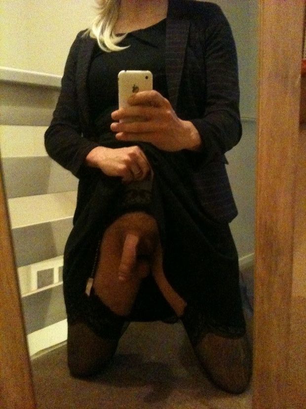 kneeling down
