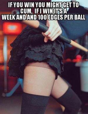 Original caption :) #chastity #flr #Miss #redhead