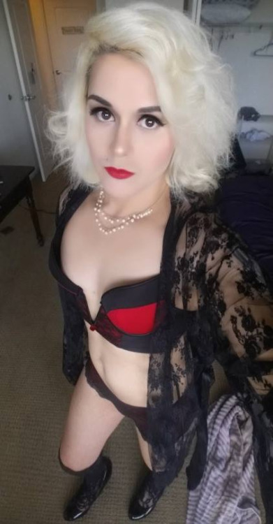 red and black