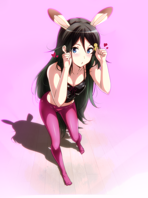 musaigen-no-no-phantom-world-izumi-reina-pantyhose-g'irl-anime-hosiery-pink-tights-nylon