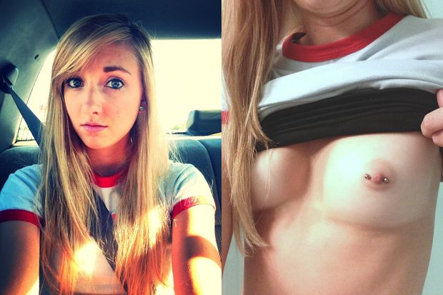 hot blonde onoff