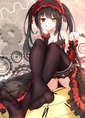 tokisaki kurumi (date a live) drawn by xiao ren
