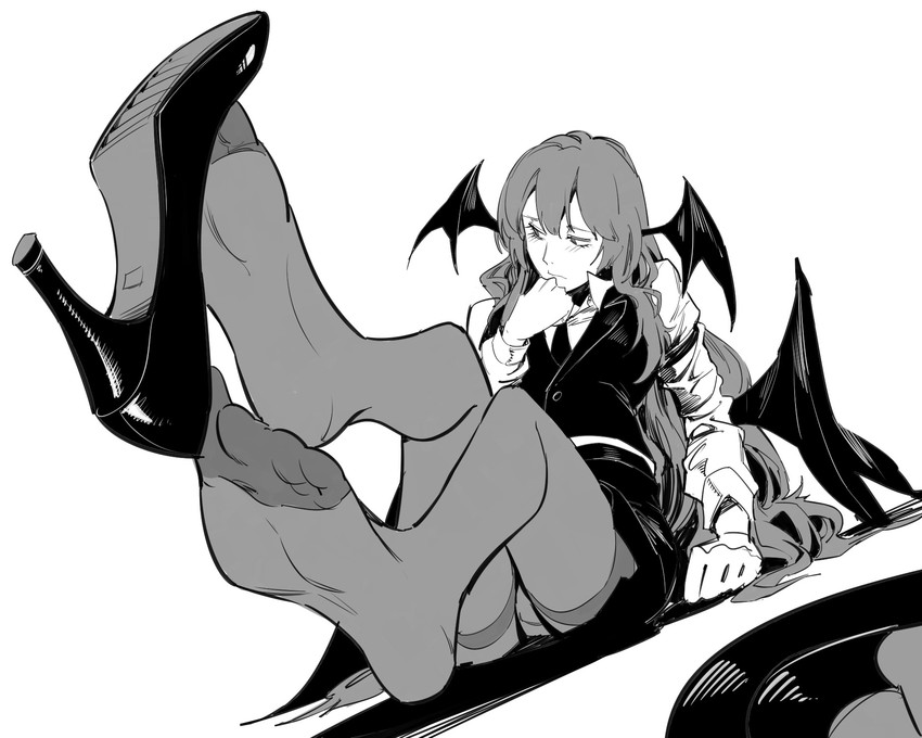 koakuma (touhou) drawn by ruukii drift