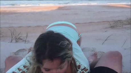 She Drove 100 Miles for his Big Cock