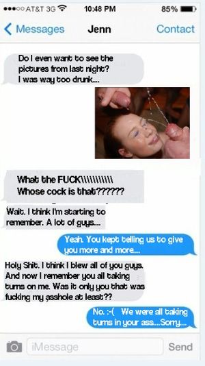 she had a drunk gangbang!!@!