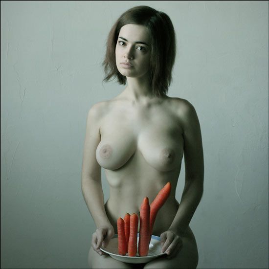 Lidia S. With Carrots