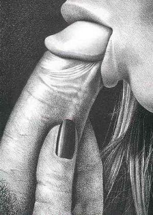 Sex In Art - Cock kiss