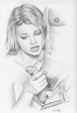 Sex In Art - Her first handjob